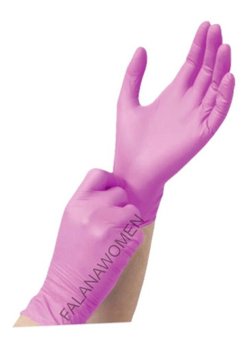 Guantes De Nitrilo Desechables 100 Unidades 