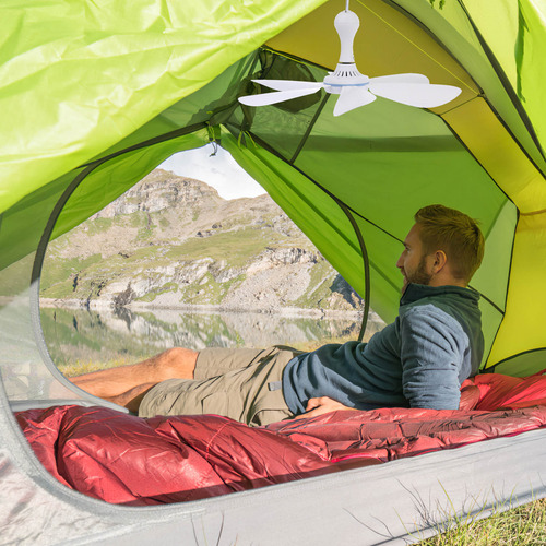 1 Juego De Ventilador De Techo Portátil Para Colgar Tiendas