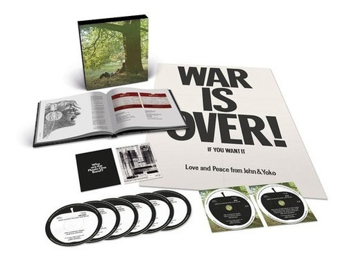 John Lennon Plastic Ono Band Super Deluxe Box 6 Cd 2 Bl&-.
