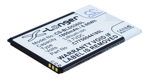 Batería Cs-bld536sl P/ Blu Studio 5.0c/ Ce/ E, C775004180l