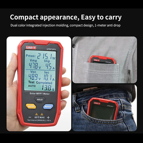 Multimeter Solares Panels Uni-t Ut673pv Mppt