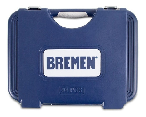 Juego Llave Tubo Bocallaves Bremen 6380 1/2-1/4 Mm 94pzs Kit