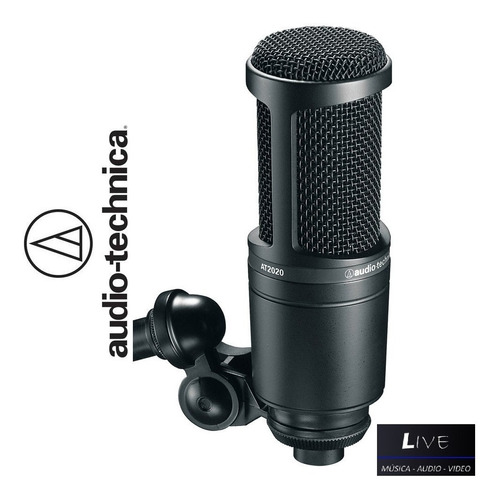 Micrófono Condensador Profesional Audio Technica At2020