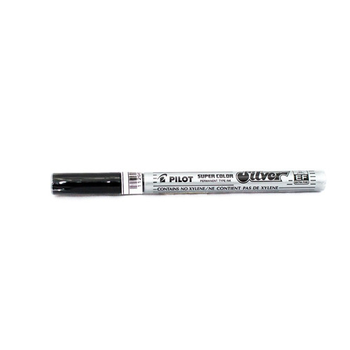 Marcador Metalizado Ultrafino Silver Sc-s-ef Pilot