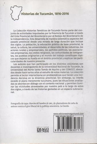 Tucumán. La Agricultura. Actores, Expresiones Corporativas..