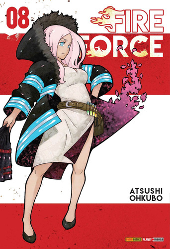 Fire Force Vol. 8, de Ohkubo, Atsuchi. Editora Panini Brasil LTDA, capa mole em português, 2019