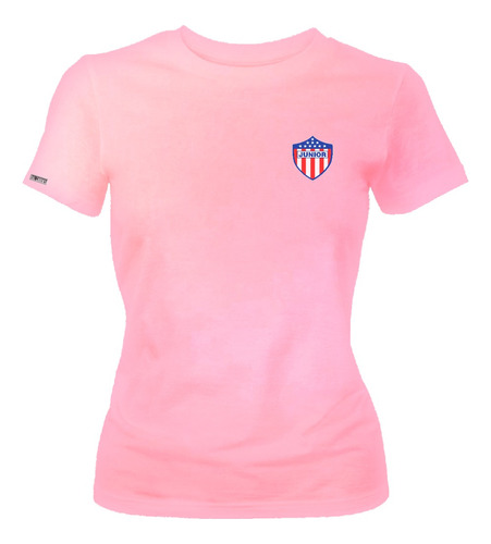 Camiseta Junior De Barranquilla Escudo Mujer Phd