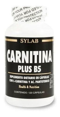 Sylab Carnitina Plus Health & Nutrition 900+30mg [120 Cap.]