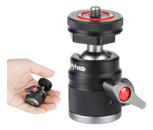 Mini Rotula De Tripode Poyinco Adaptador Para Camara Y Mas