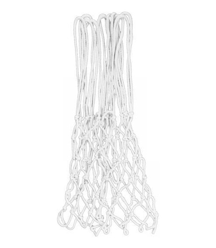 2 Durable 20 ''baloncesto Hoop Net Portátil 12-loop Blanco