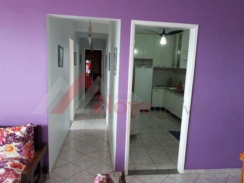 Imagem 4 de 12 de Apartamento Para Venda, 3 Dormitórios, Tupi - Praia Grande - 1479