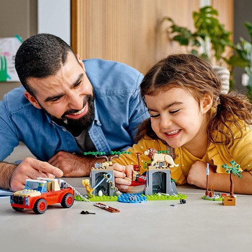 Kit De Construcción Lego City Wildlife Rescue Off-roader 603