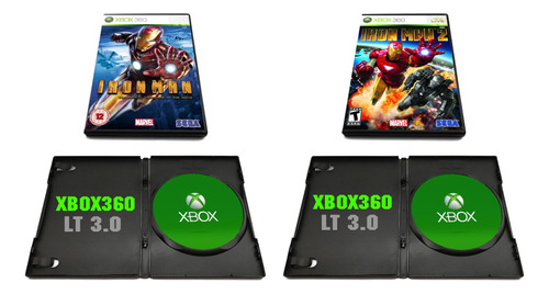 Juego Para Xbox 360 - Chip Lt3.0 - Iron Man A Eleccion