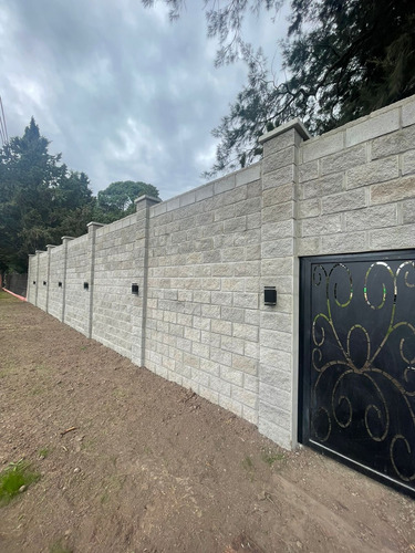 Bloque Ladrillo Simil Piedra 12x19x39