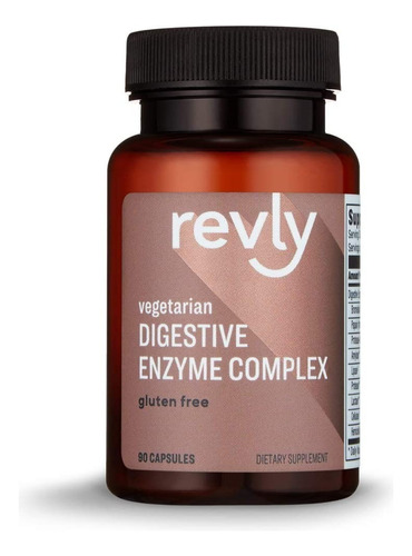 Enzimas Digestivas 90 Cap Revly - - Unidad A $1777