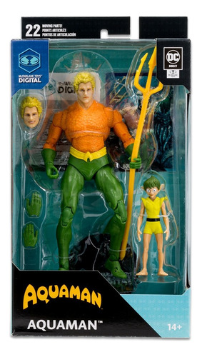 Aquaman Dc Direct Dc Classic Wave 1  Mcfarlane Toys Digital 