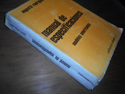 Manual De Especificaciones Modelos Americanos 