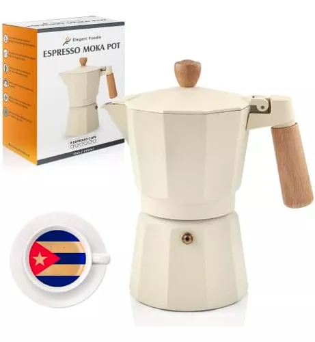 ELECTRIC CUBAN ESPRESSO COFFEE MARKER.CAFETERA ELECTRICA CUBANA (1-3TAZAS)  BLACK