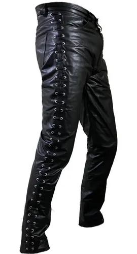 Pantalon Cuero Moto