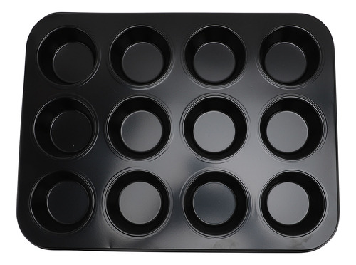 Molde De Acero Para Magdalenas Y Magdalenas, 12 Tazas, Antia