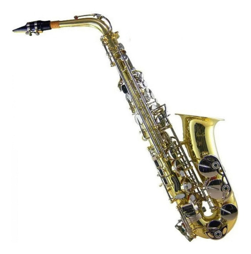 Saxofon Alto Century Combinado Cas-200c Cnsx007 Msi