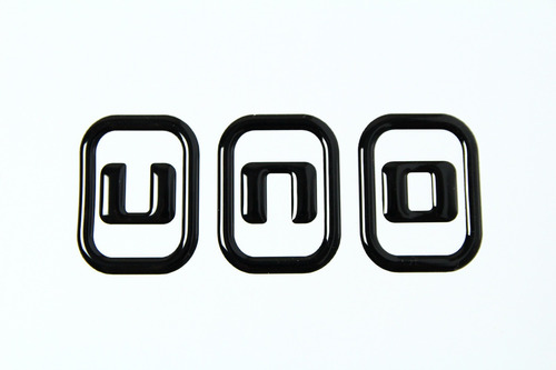 Emblema Adesivo Resinado Fiat Uno Rs17 Fgc