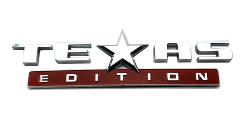 Emblema Texas Edition Chevrolet Silverado Cheyenne Tahoe Sub 