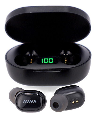 Auriculares In-ear Inalámbrico Bluetooth Negro Aiwa 70n