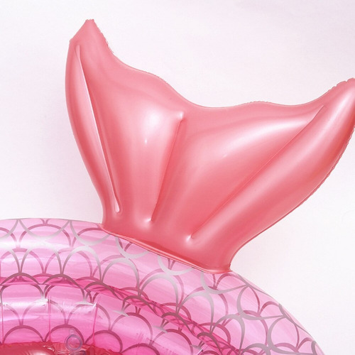 Piscina Inflable Redonda Diseño Sirena 120cm