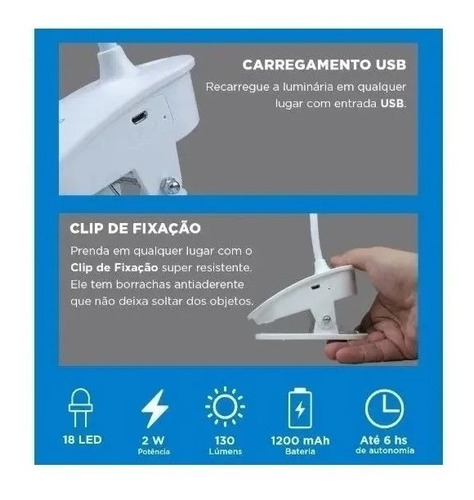 Lámpara de escritorio, brillo ajustable, cargador táctil USB, color de la cúpula: blanco, color del marco: blanco