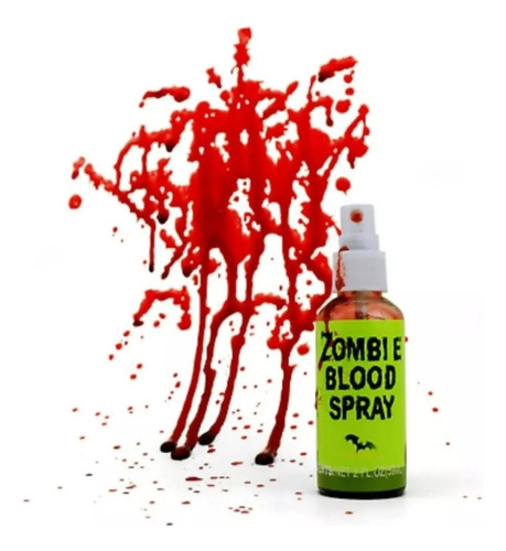 Sangre Falsa Artificial Maquillaje 60ml Spray Halloween