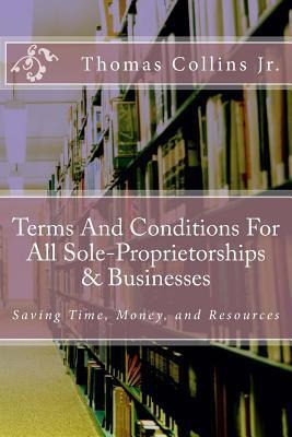 Libro Terms And Conditions For All Sole-proprietorships &...
