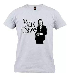 Remera Estampada Varios Diseños Nick Cave Caricatura