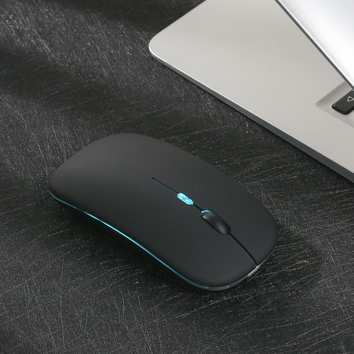 2.4g Bt 5.0 Wireless Mouse, Silent, 7-color Breathing Light