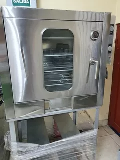 Horno Multiusos Acero Frontal 304 Pasteles Panes Pizzas