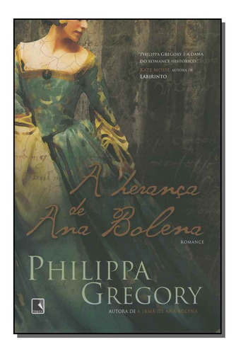 Libro Heranca De Ana Bolena, A De Gregory, Philippa Record