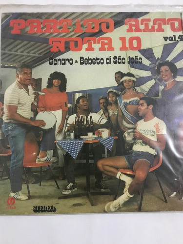 Lp Genaro & Beteto Di São João - Partido Alto Nota 10 Vol4