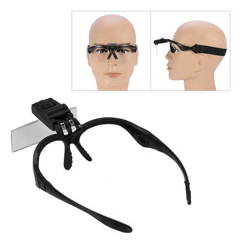 Lupa De Cabeza Lupa De Diadema Ángulo Ajustable Para