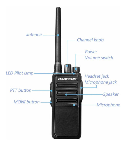 Handy Bf1904 C/antena Mayor Ganancia