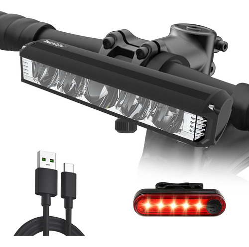 Machfally Luz Led Super Brillante De 3000 Lumenes, Bateria D