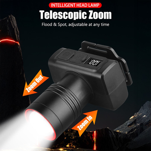 Luz Led Con Sensor De Zoom Para Faros Delanteros De 1200 Lúm