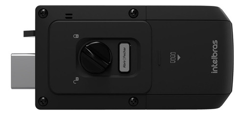 Fechadura Digital De Sobrepor Fv 101 Preta - Intelbras Cor Preto