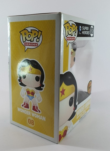 Funko Pop Wonder Woman Chase Dc Metallic (Usado)