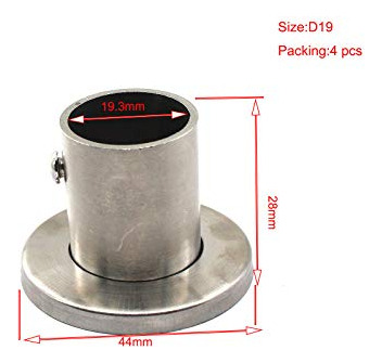 Soporte Acero Inoxidable Resistente Armario Estante Cortina