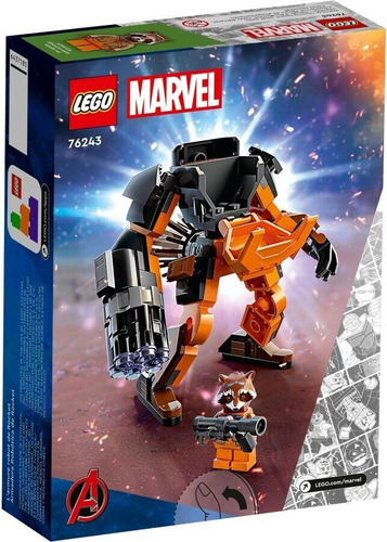 Lego Marvel Guardianes De La Galaxia Mapache Rocket Mech 98 Rocket