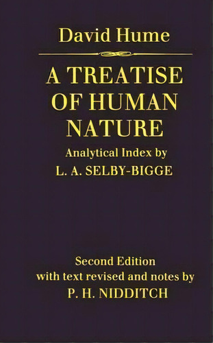 Treatise Of Human Nature, De David Hume. Editorial Oxford University Press, Tapa Blanda En Inglés