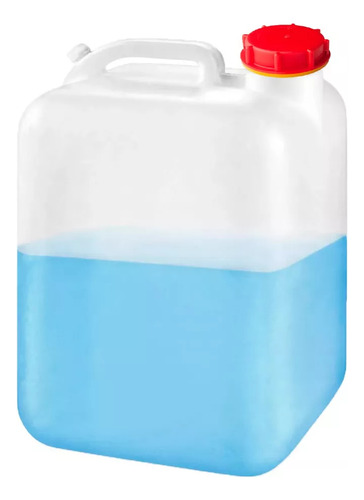 Tapa Plastica Para Bidones Garrafa 10 - 50 Litros 60mm 6 Pzs Color Rojo 60 Mm