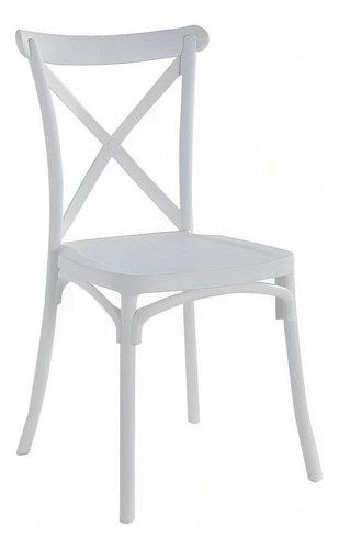 Silla Crossback Blanca