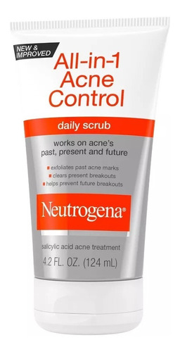 Neutrogena Exfoliante Para Piel Con Acné 124 Ml