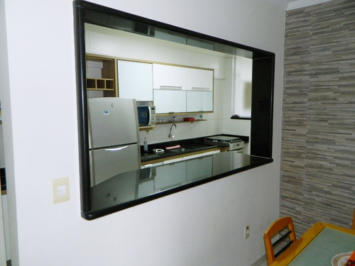 Imagem 7 de 14 de Am326- Apartamento 2 Dormitórios Mobiliado Alto Padrão Na T